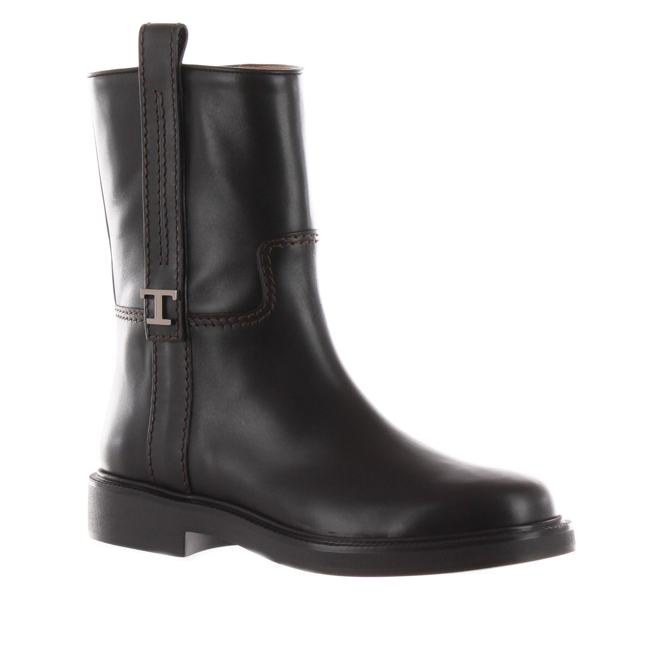 Tod's stivaletto in pelle da donna