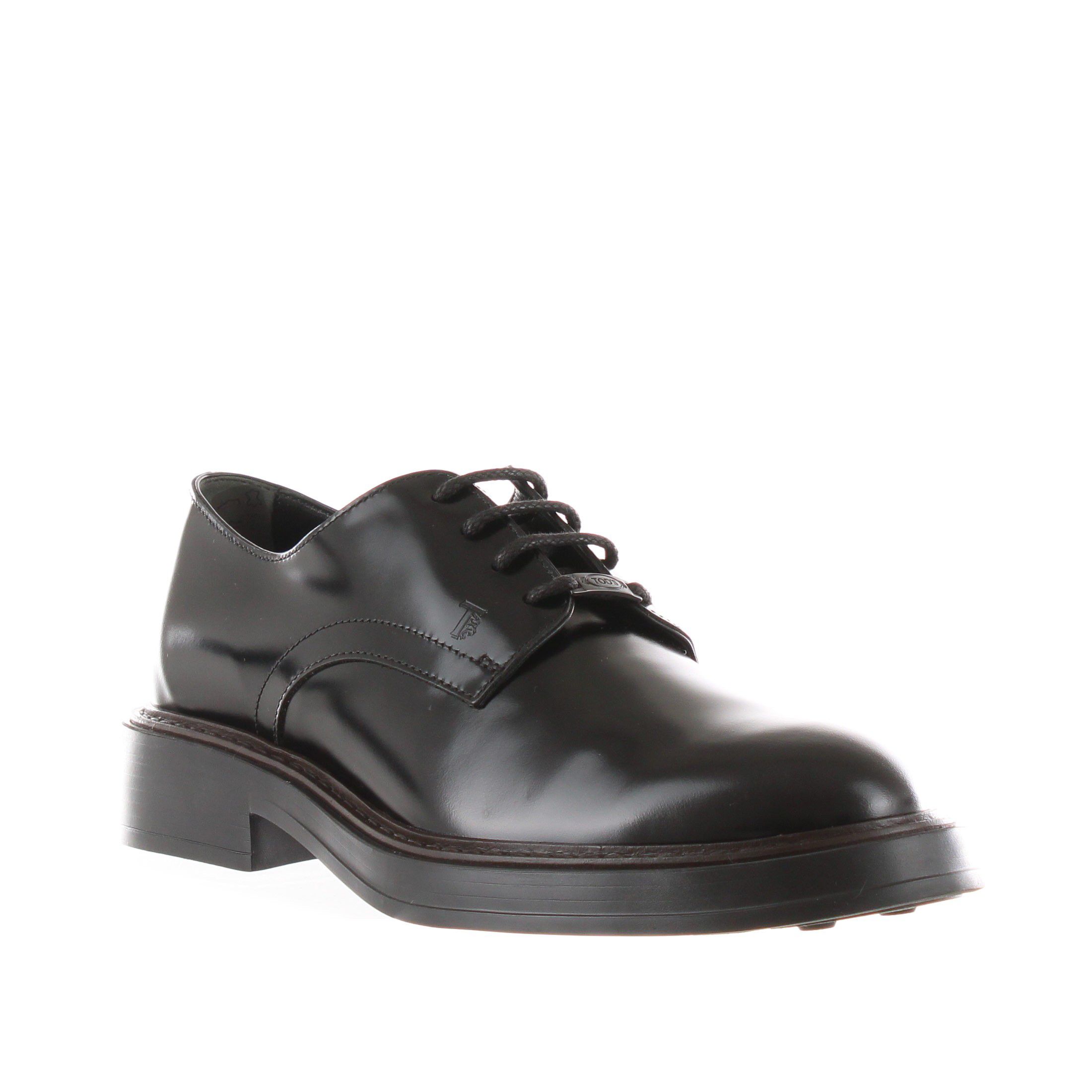 Tod's stringata derby con suola extralight da uomo