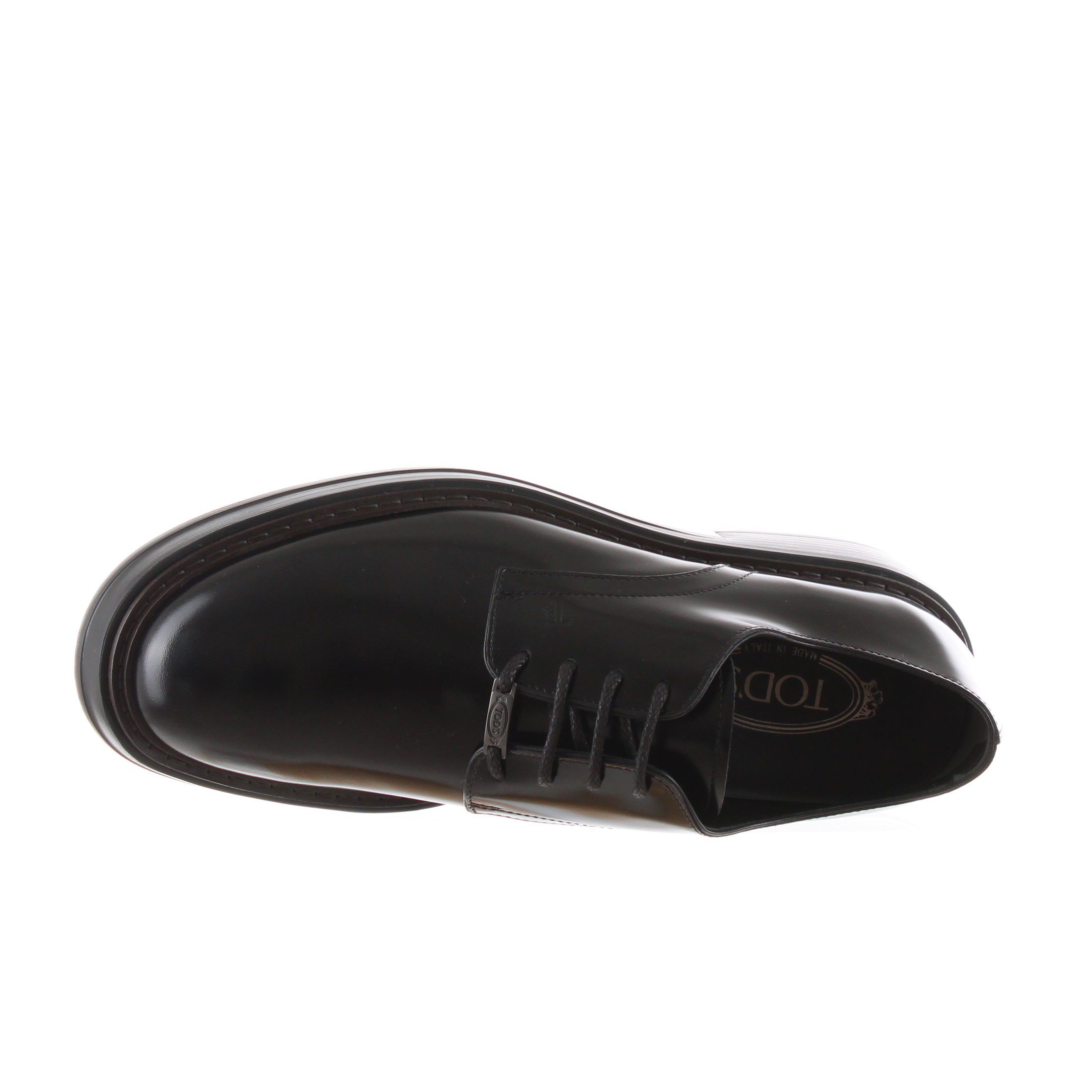 Tod's stringata derby con suola extralight da uomo