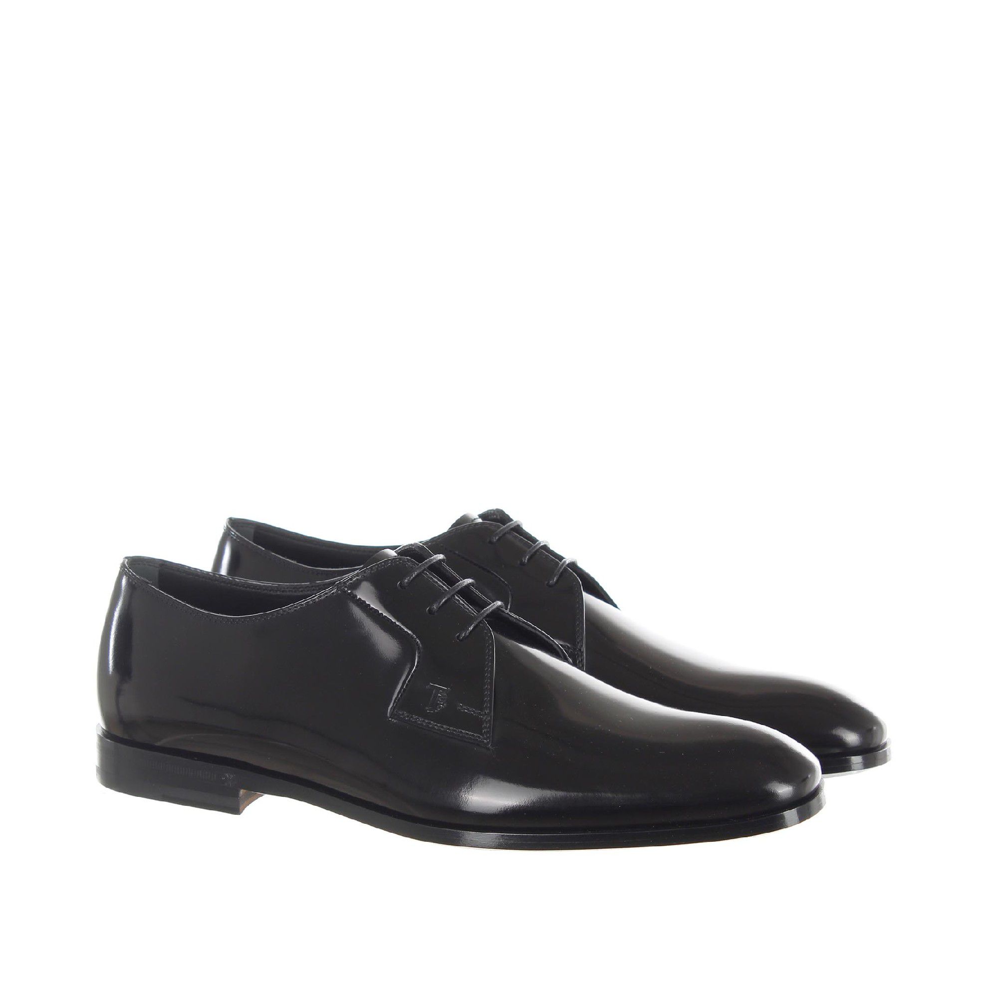 Tod's stringata derby in pelle da uomo