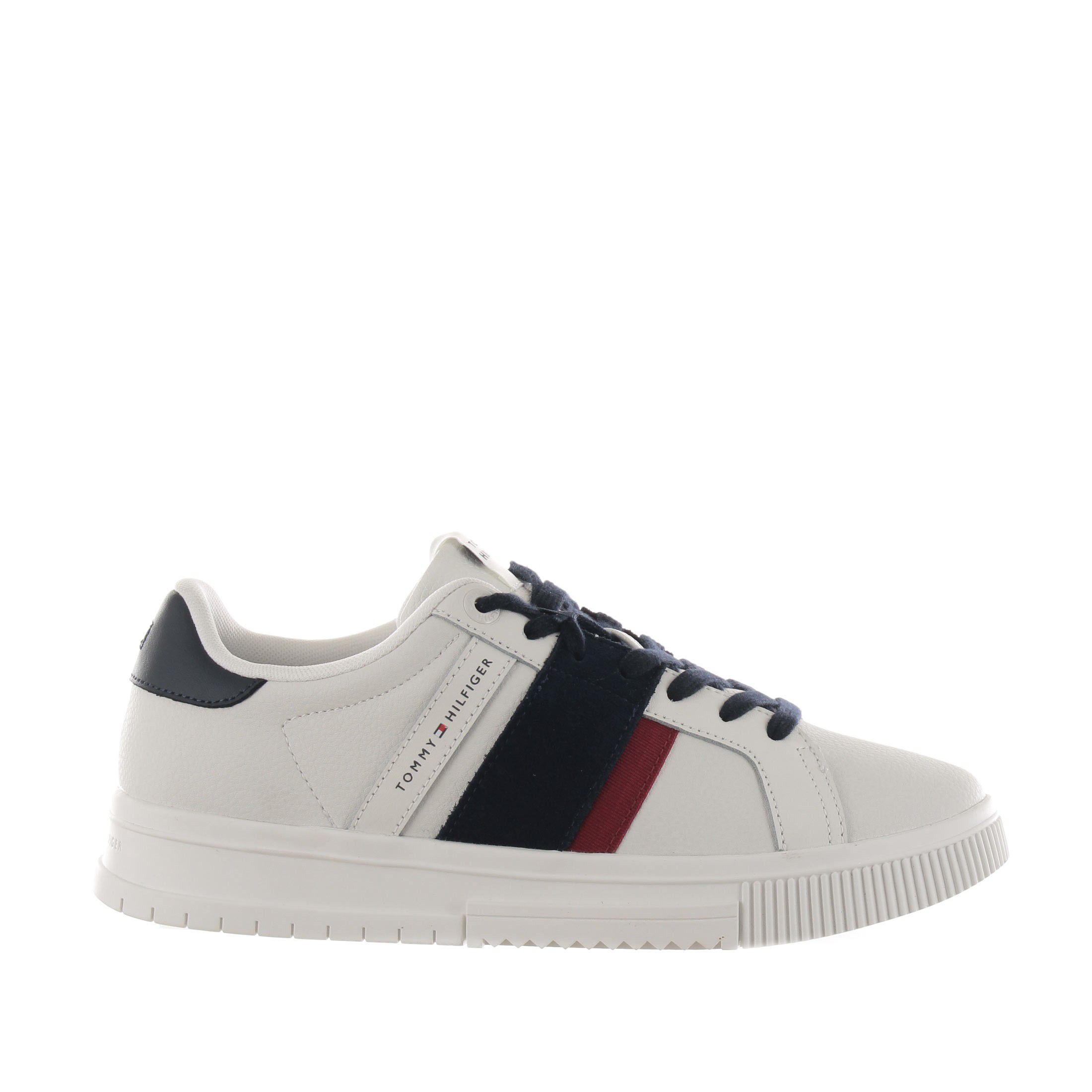 Tommy hilfiger sneaker supercup in pelle da uomo