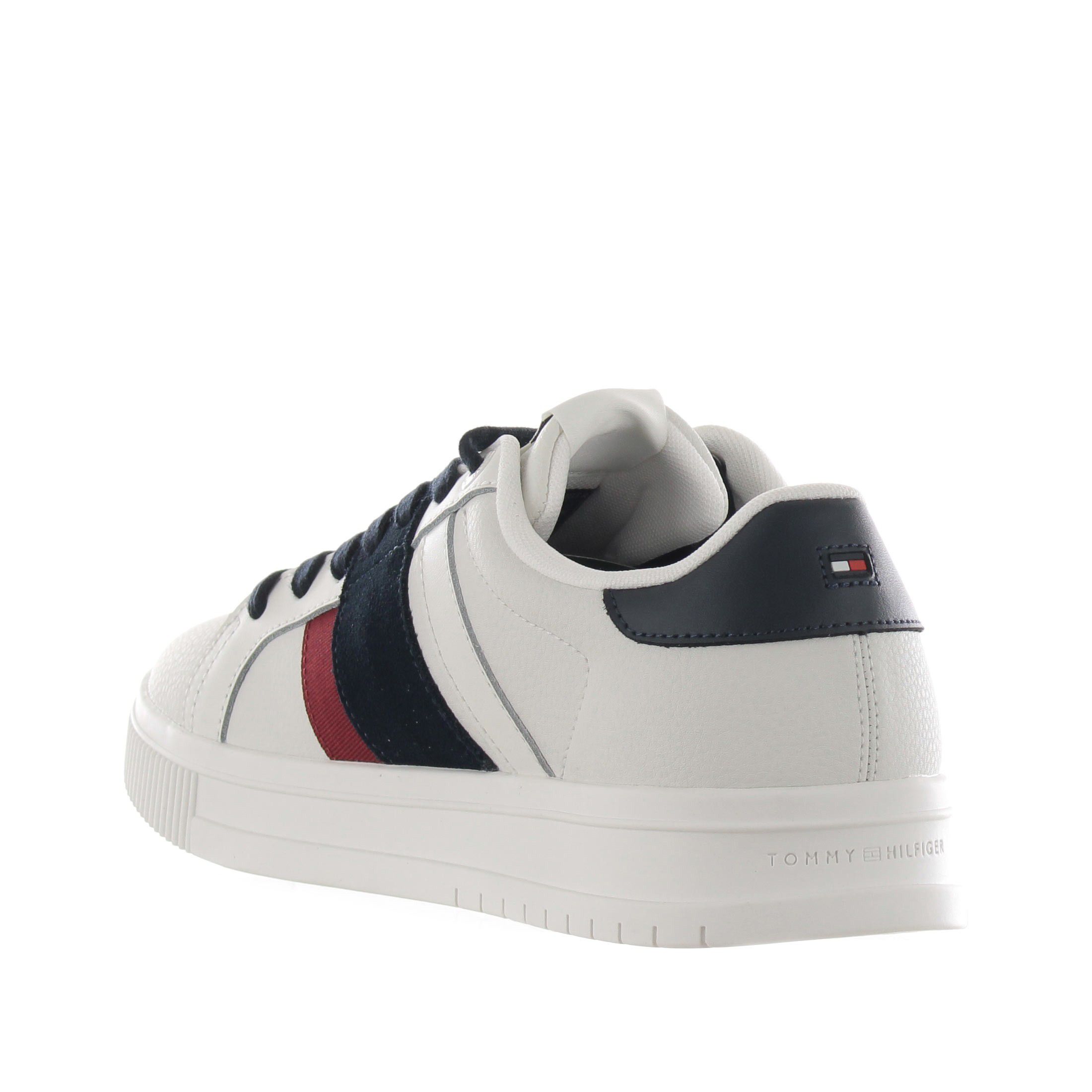 Tommy hilfiger sneaker supercup in pelle da uomo