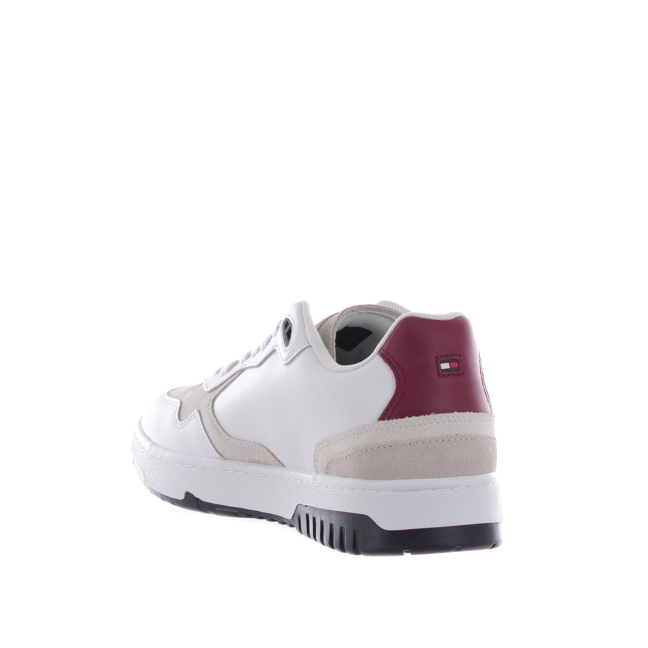 Tommy hilfiger sneakers stile basket in nappa da uomo