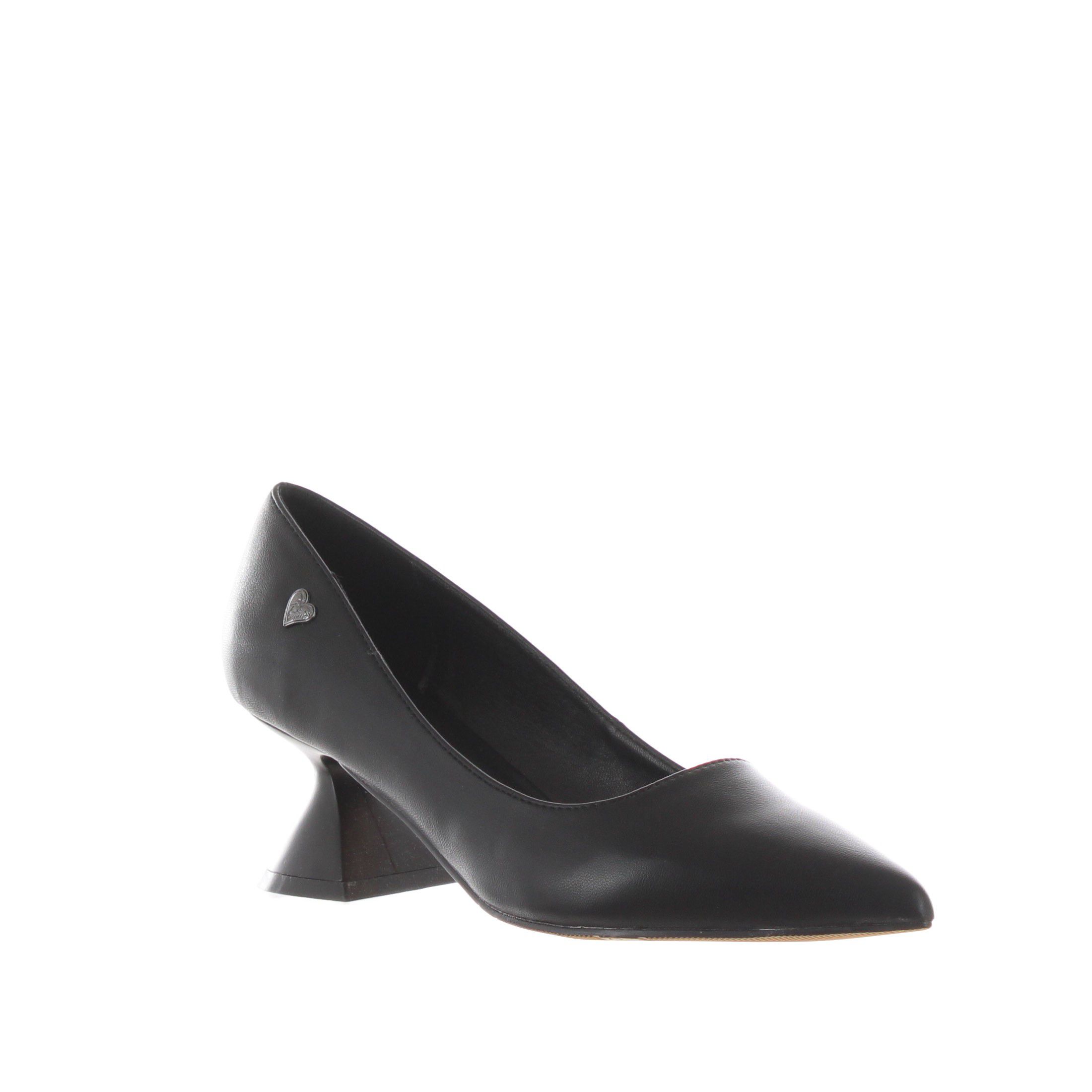 Tua by braccialini décolleté a punta in pelle con tacco midi da donna