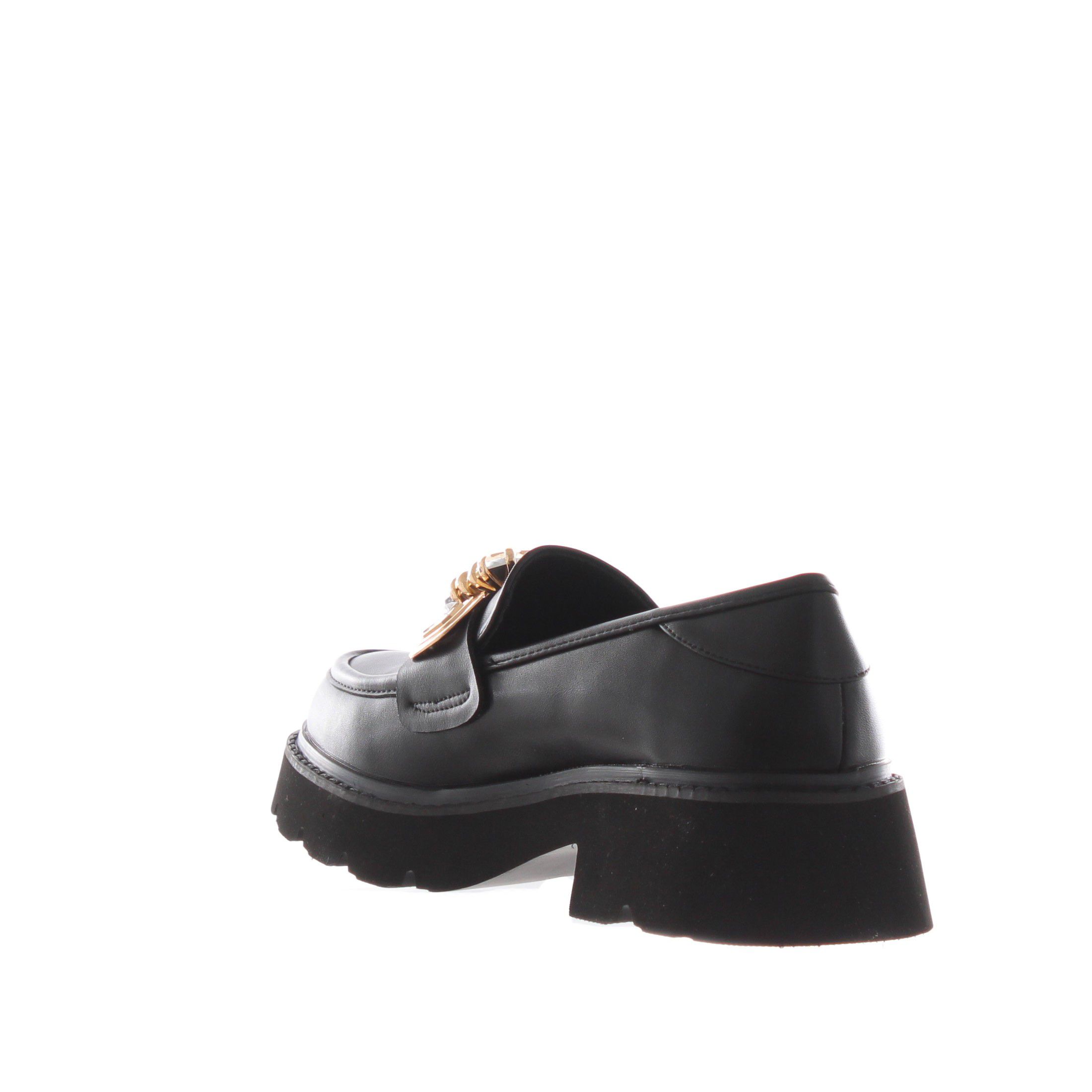 Tua by braccialini scarpa nero pelle   da donna