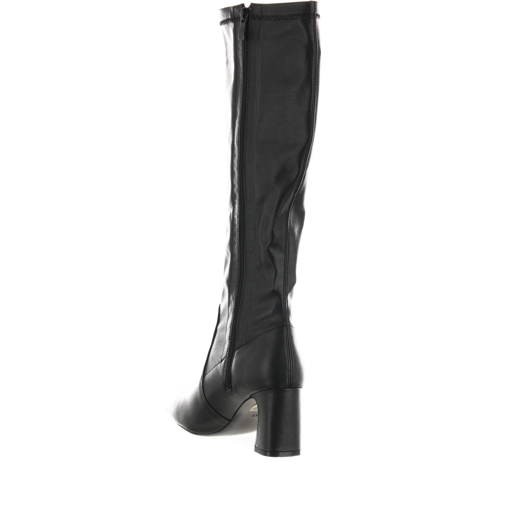 Uma parker stivale in similpelle stretch da donna