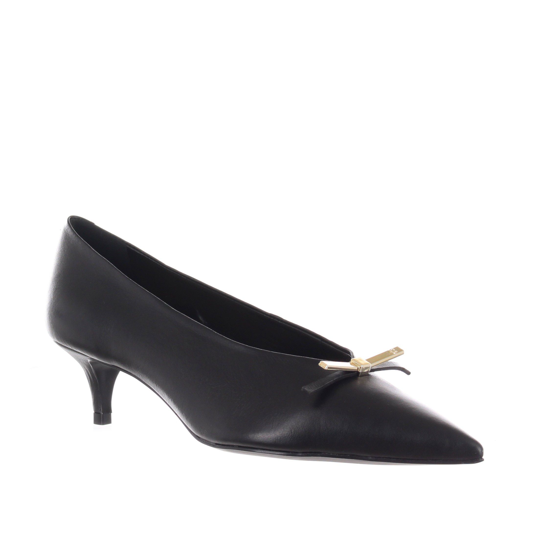 Unique décolleté a punta in pelle con fiocco da donna