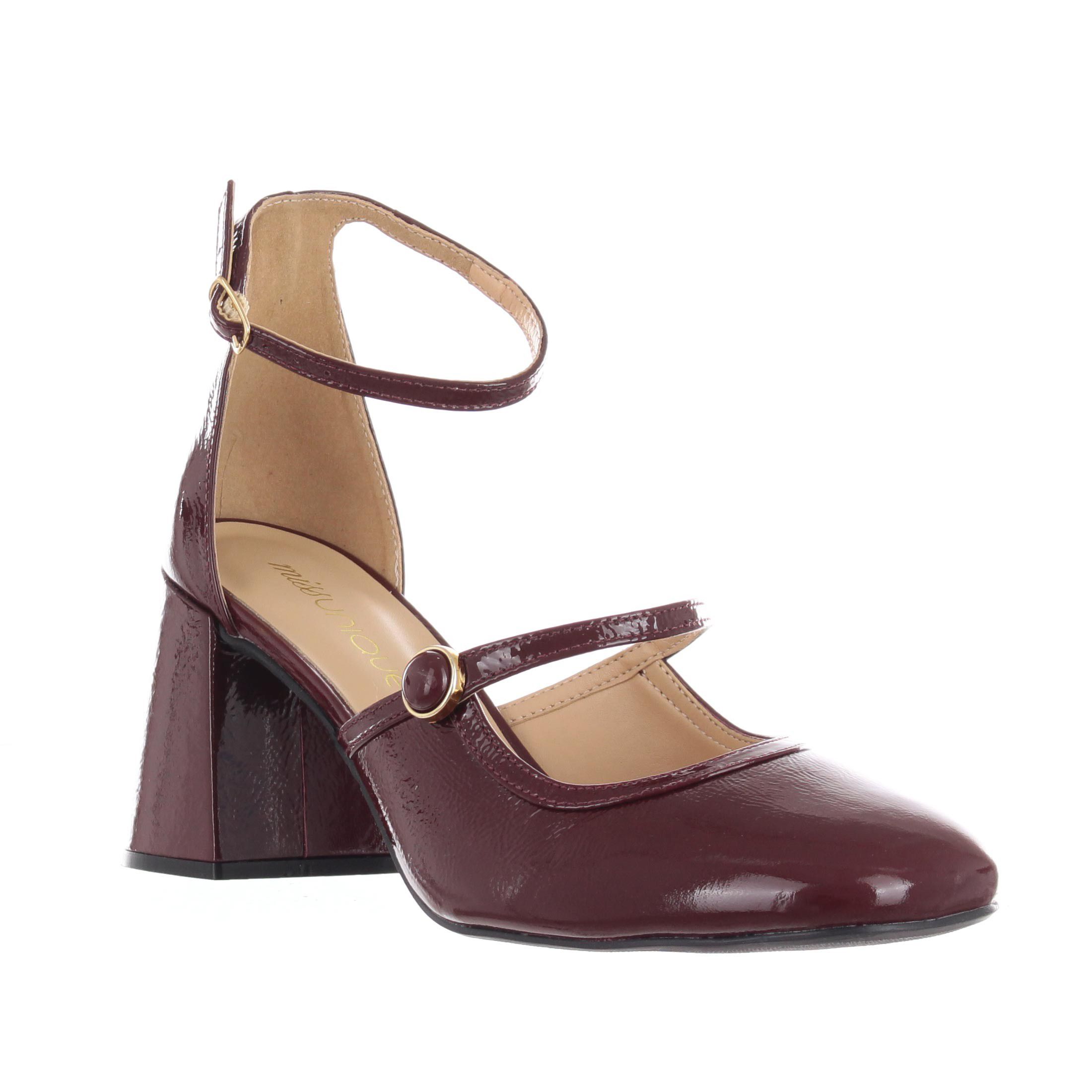 Unique décolleté mary jane in vernice da donna
