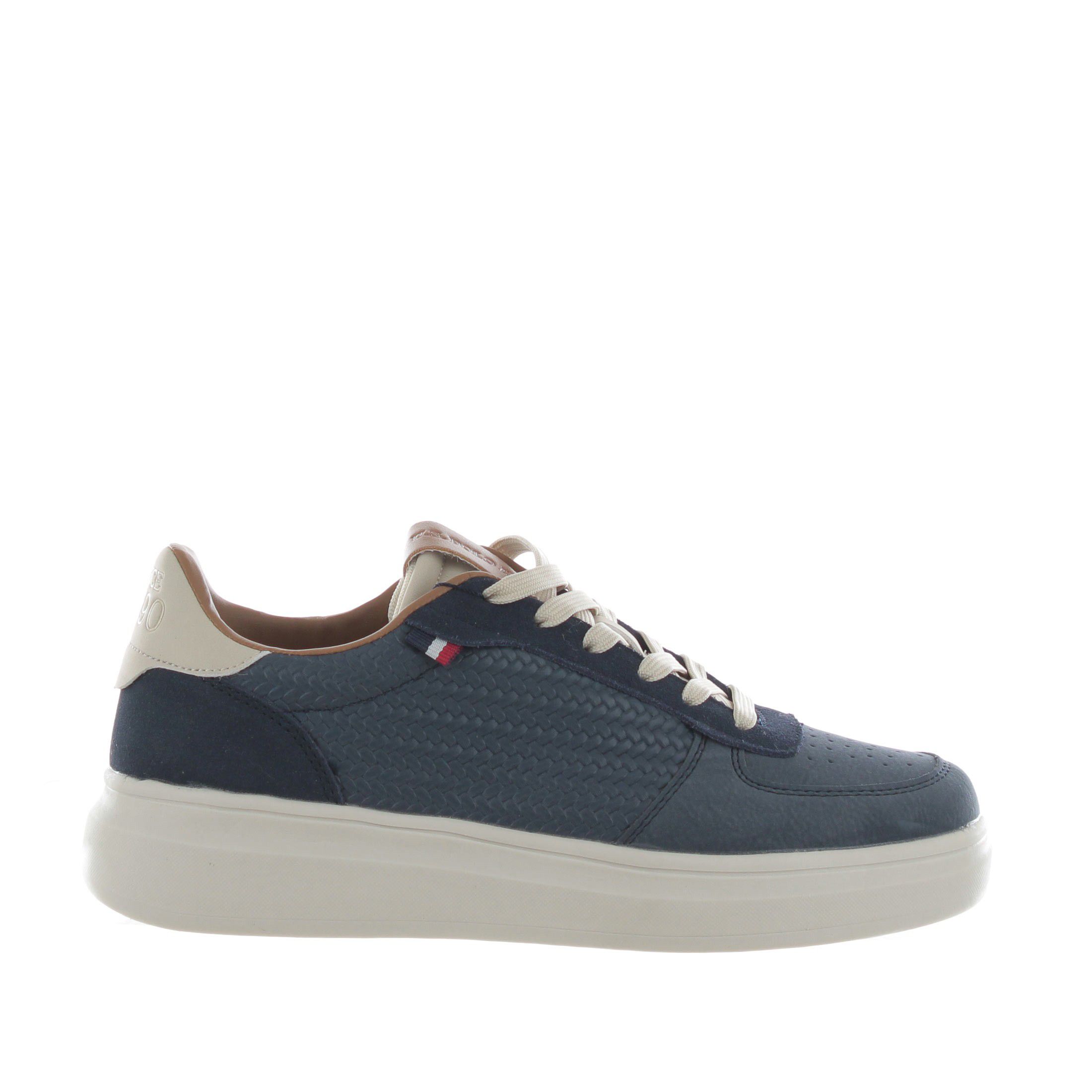 U.s. polo assn. sneaker in nabuck e suede da uomo