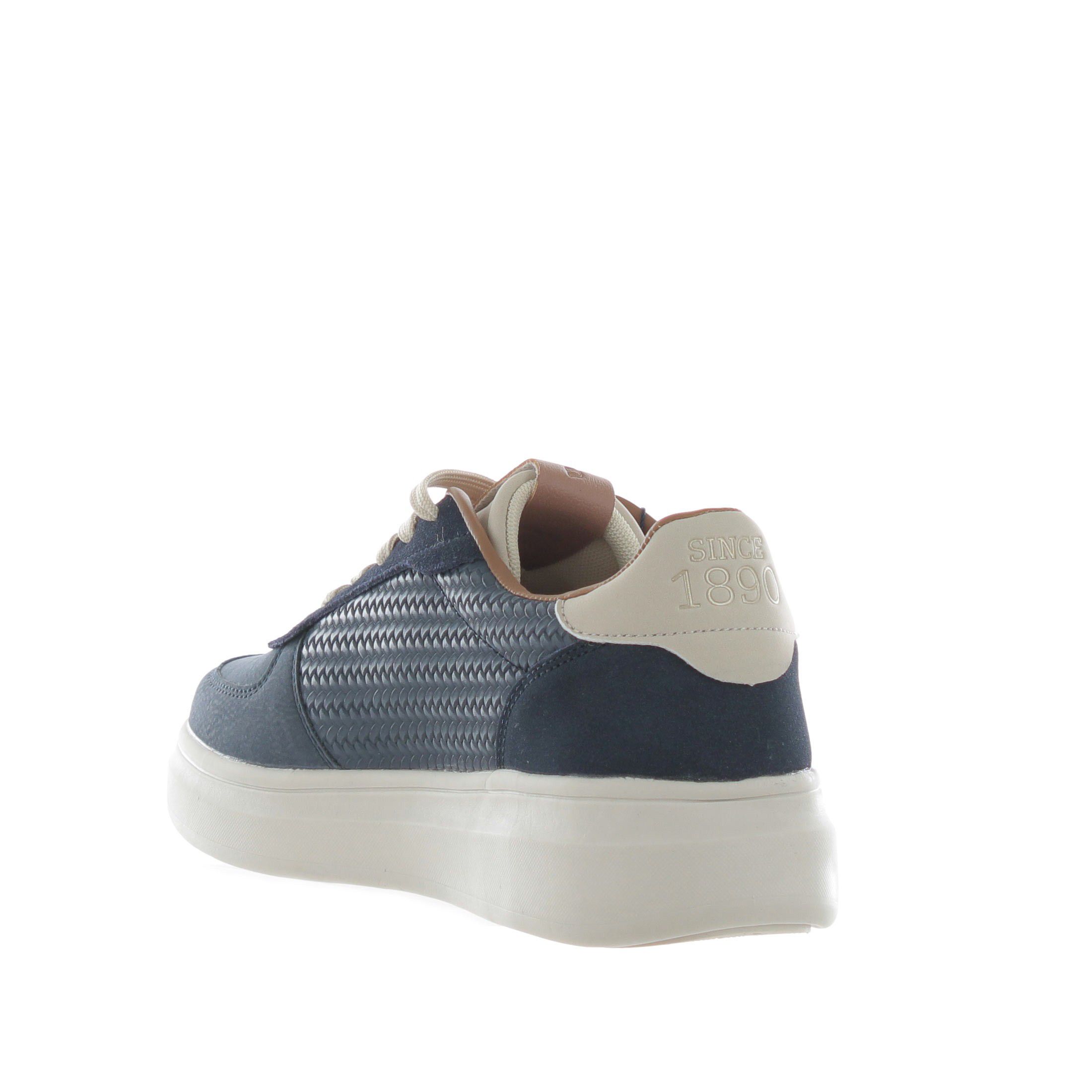 U.s. polo assn. sneaker in nabuck e suede da uomo