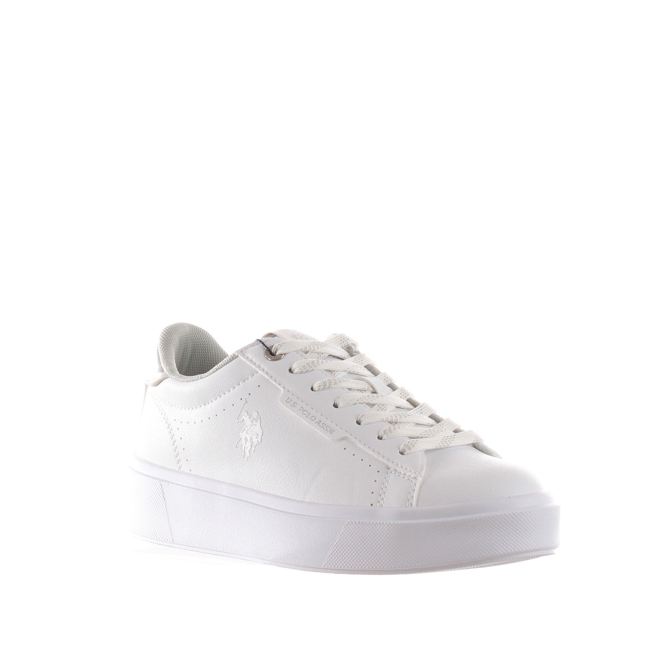 U.s. polo assn. sneaker in pelle da donna