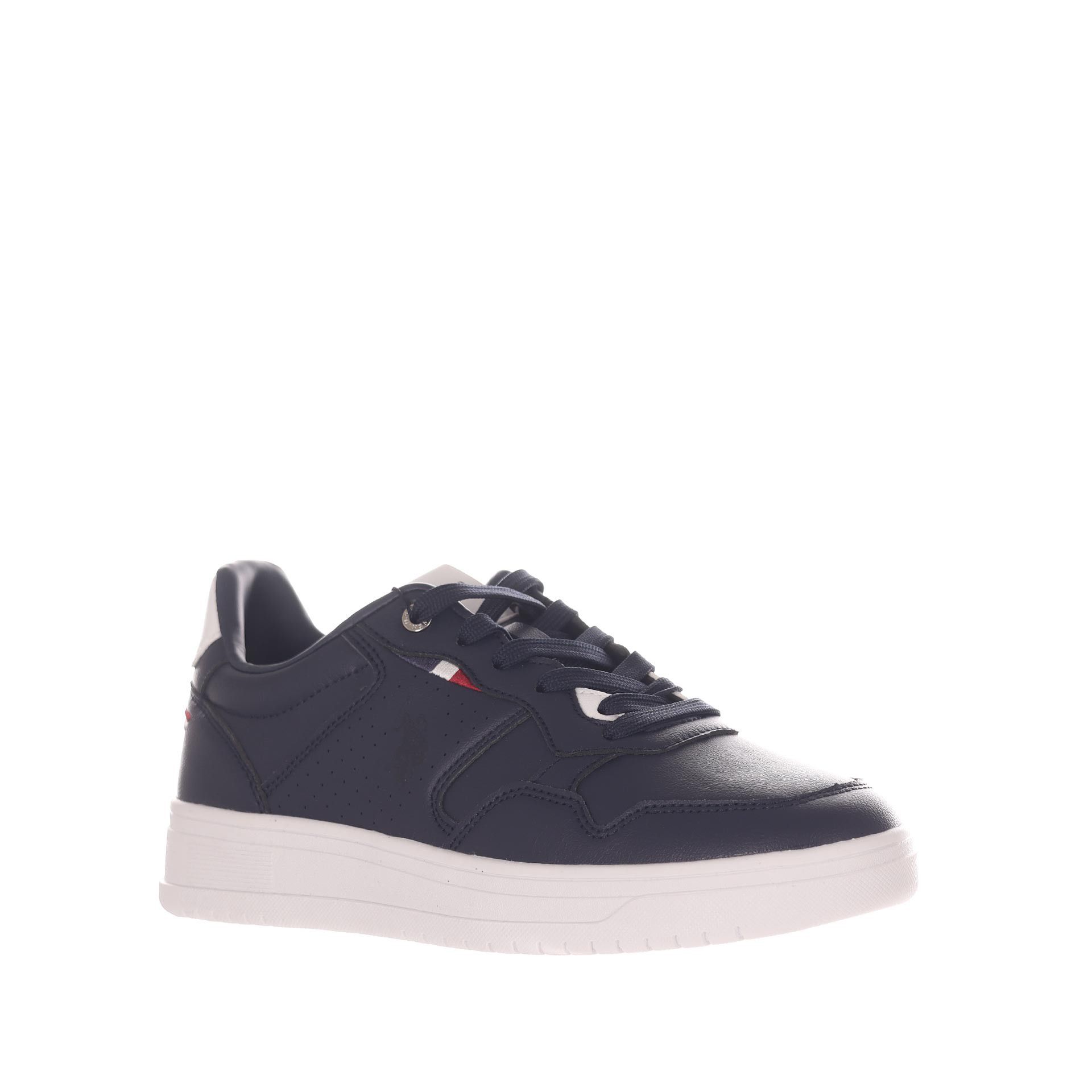 U.s. polo assn. sneaker in pelle da uomo