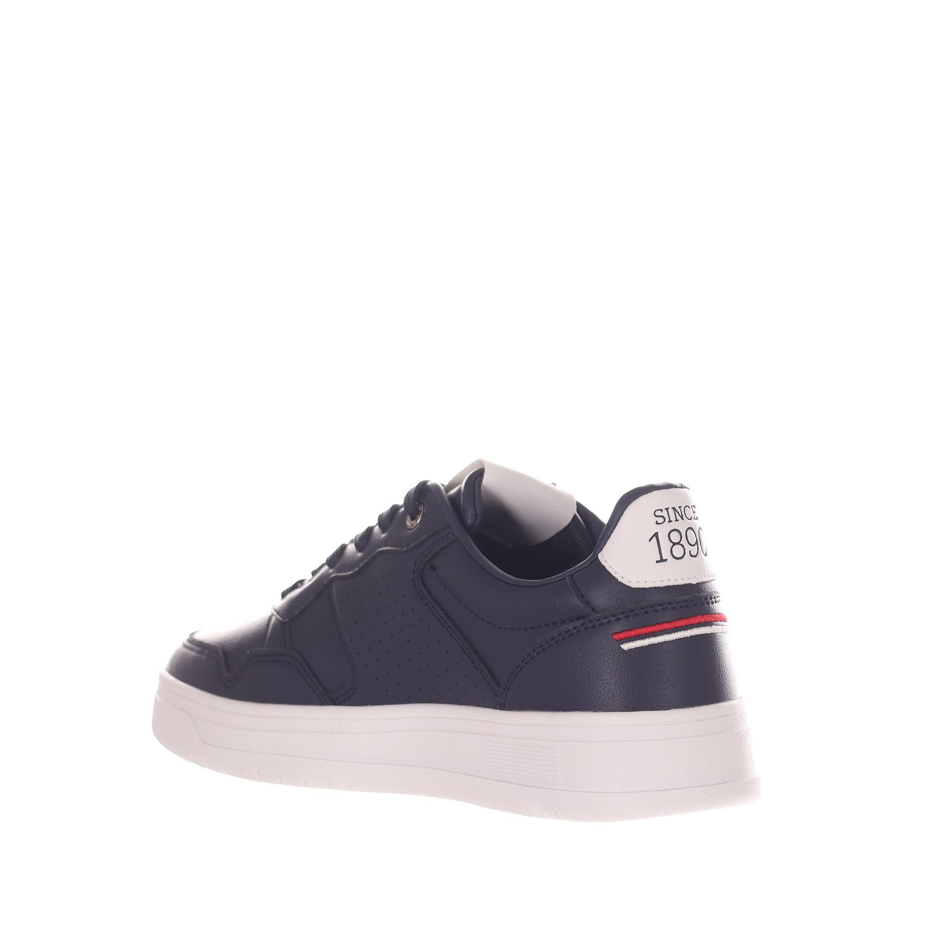 U.s. polo assn. sneaker in pelle da uomo