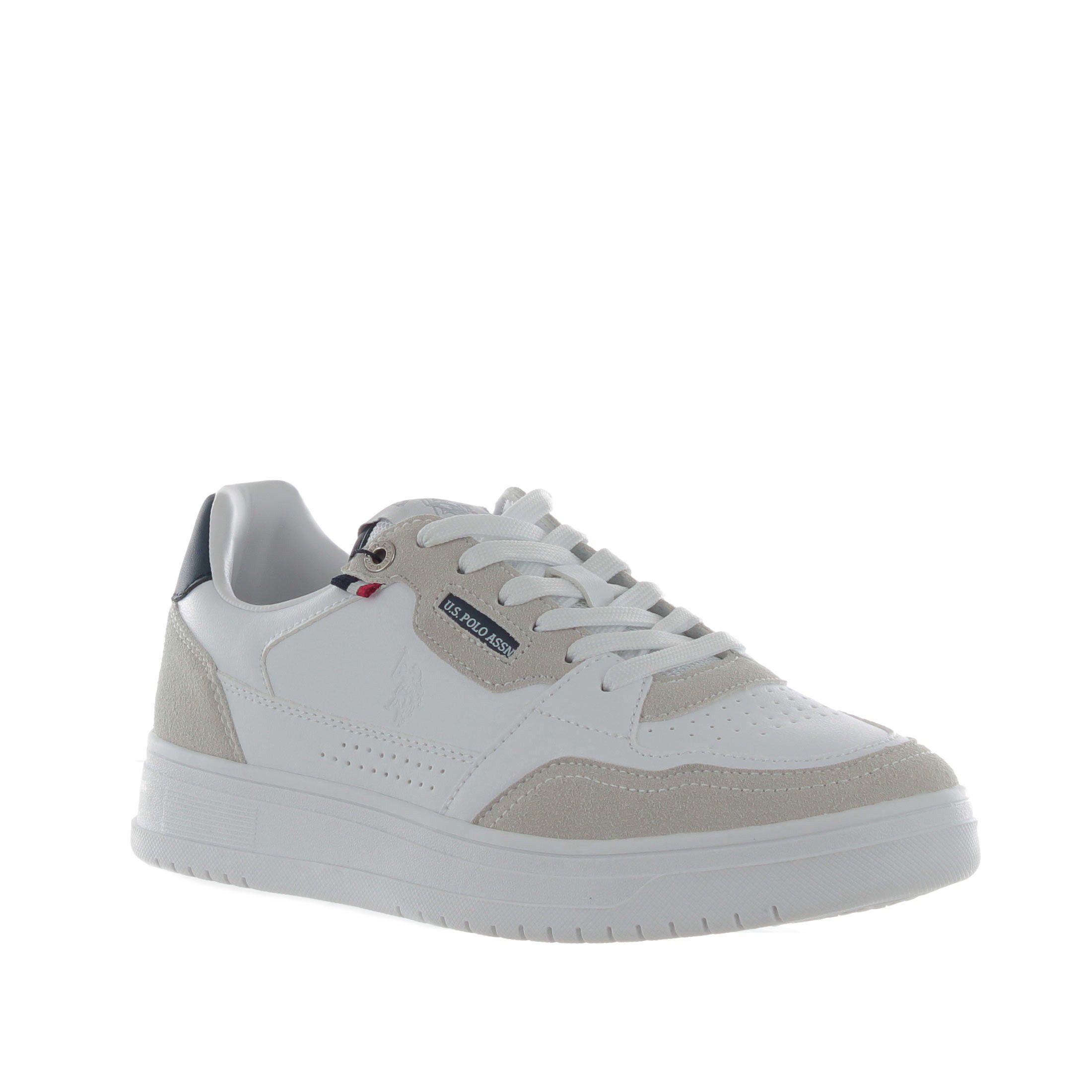 U.s. polo assn. sneaker in pelle e camoscio da uomo