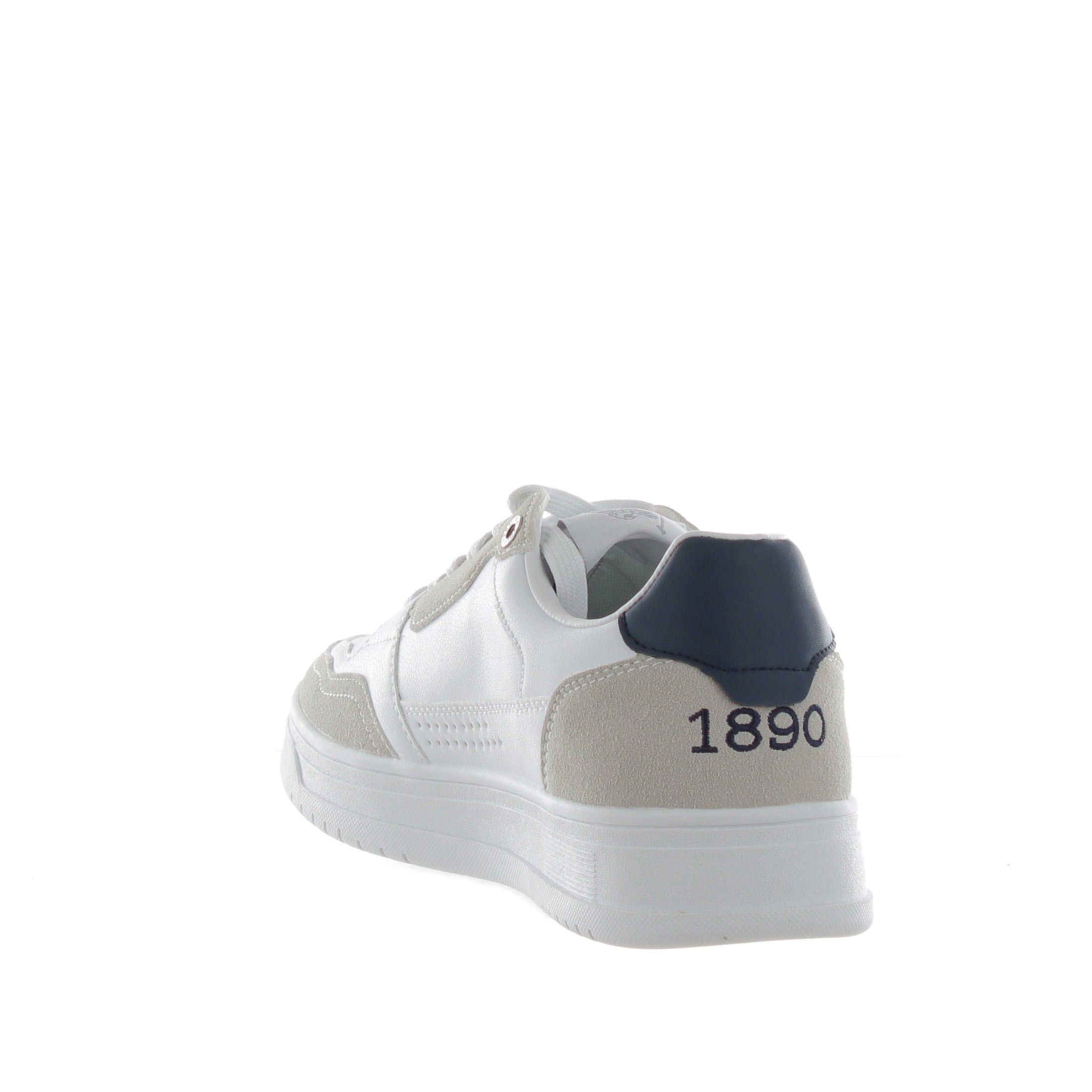 U.s. polo assn. sneaker in pelle e camoscio da uomo