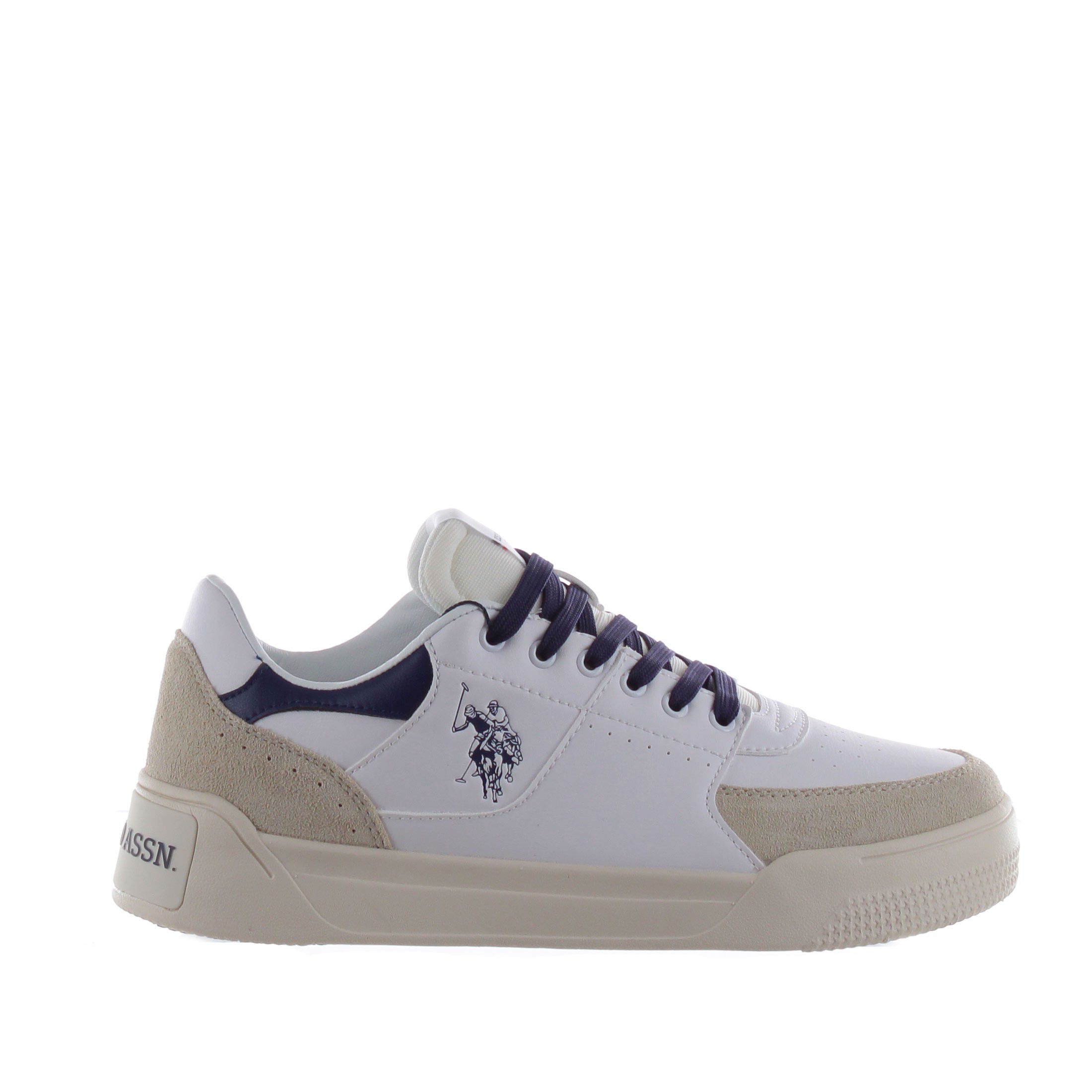 U.s. polo assn. sneaker nole003a in ecopelle e nylon da uomo