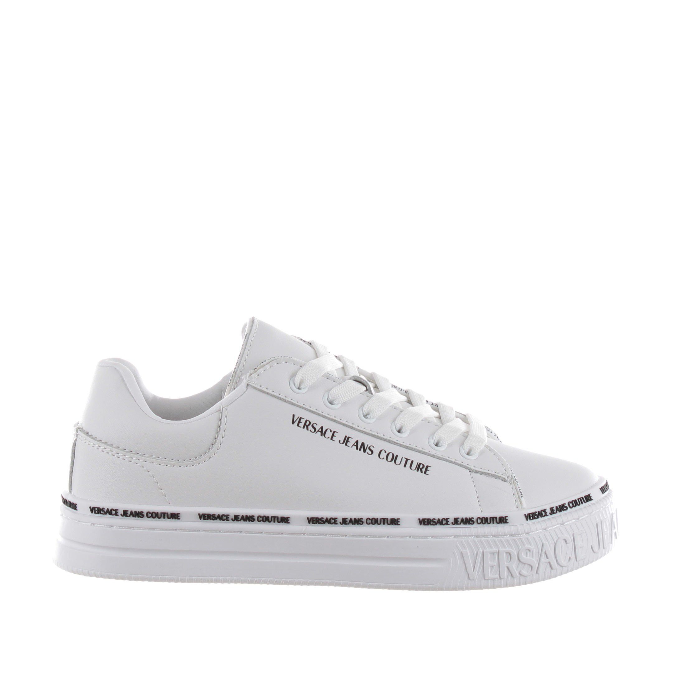 Versace jeans couture sneaker court 88 in pelle da donna