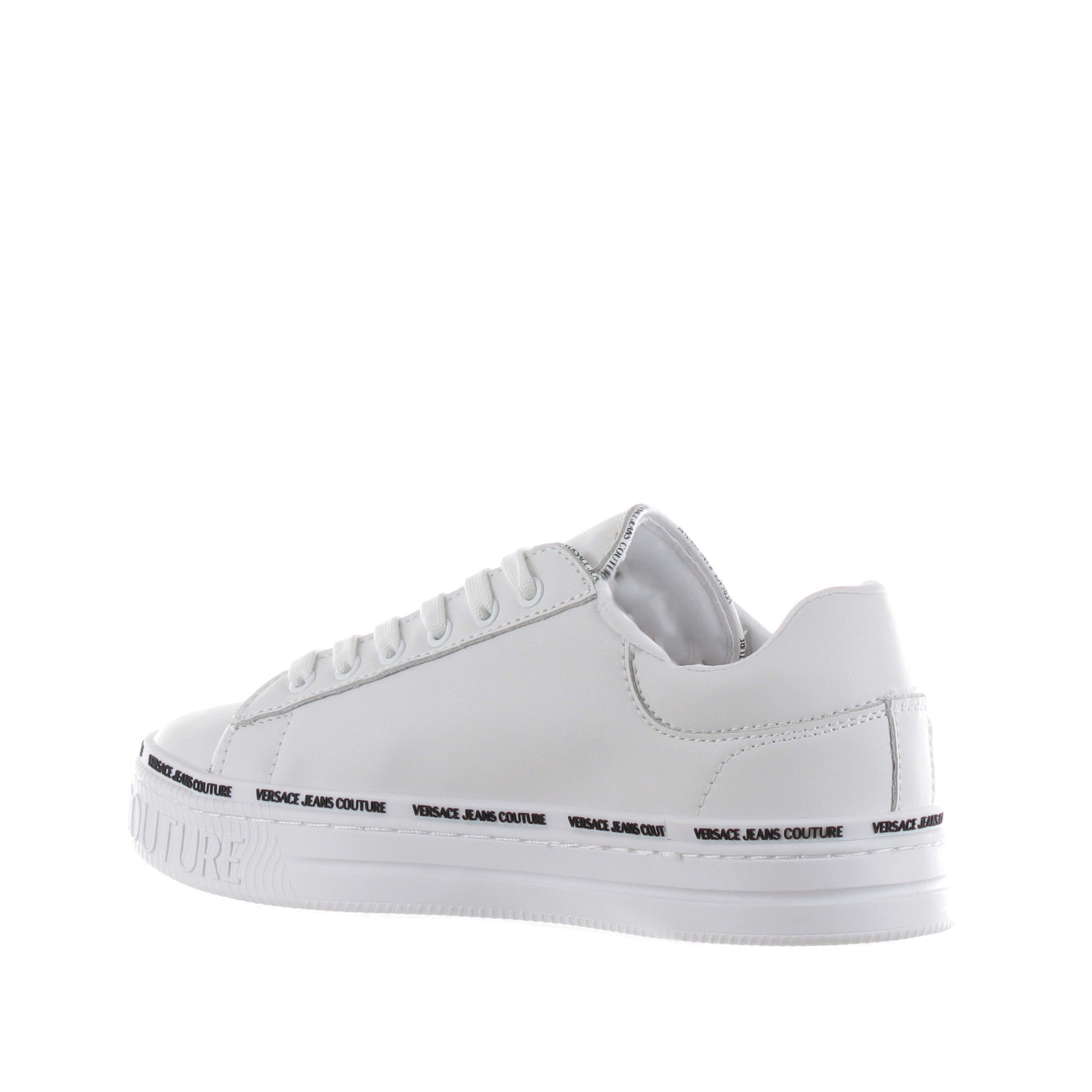 Versace jeans couture sneaker court 88 in pelle da donna