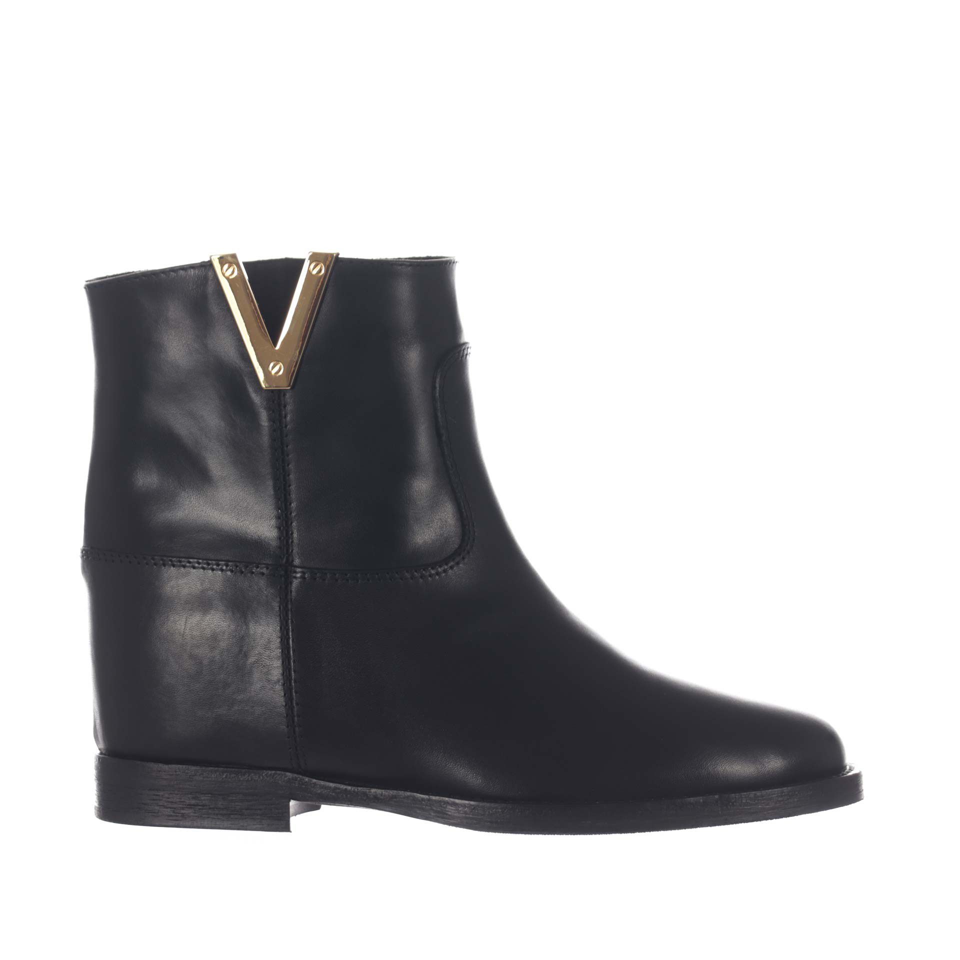 Via roma 15 stivaletto santa monica in pelle da donna