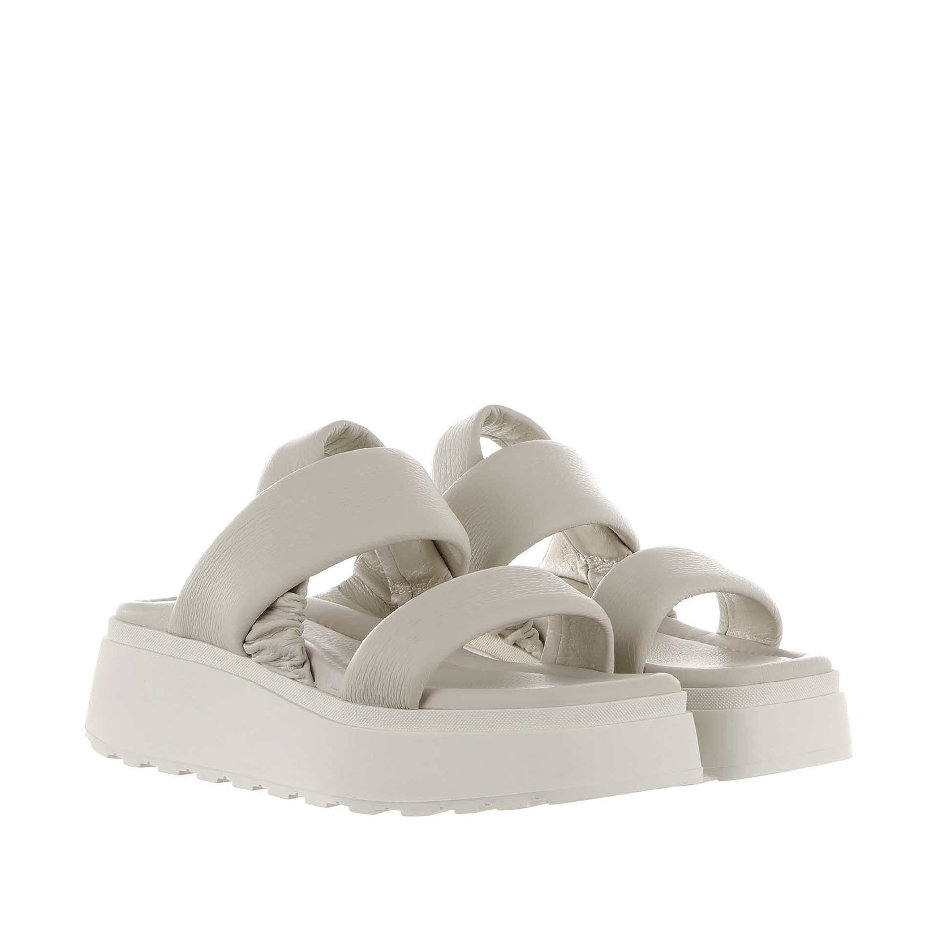 Vic matie' sandalo platform in pelle da donna