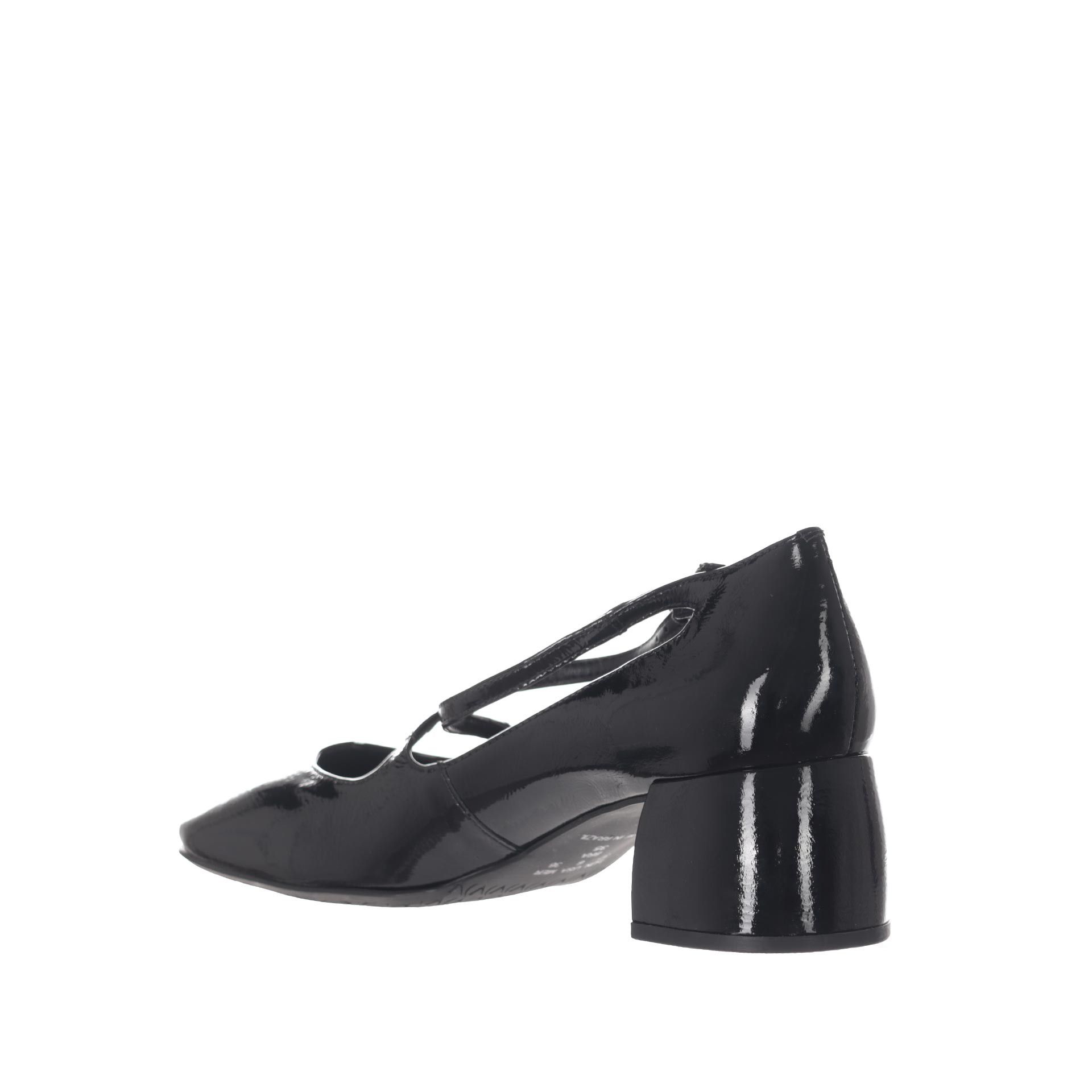 Vicenza ballerina in vernice con tacco da donna