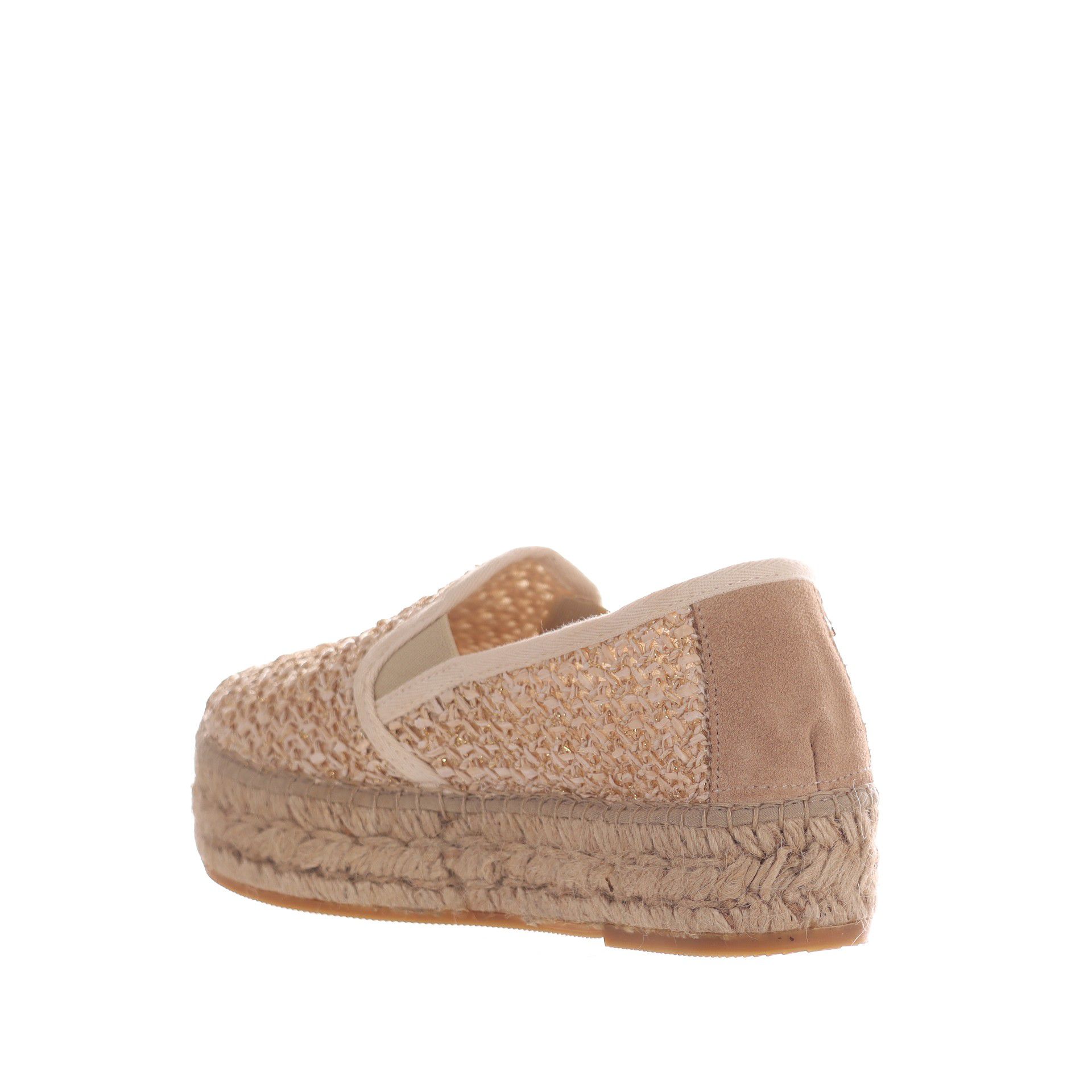 Vidorreta espadrillas cangrejo in raffia da donna