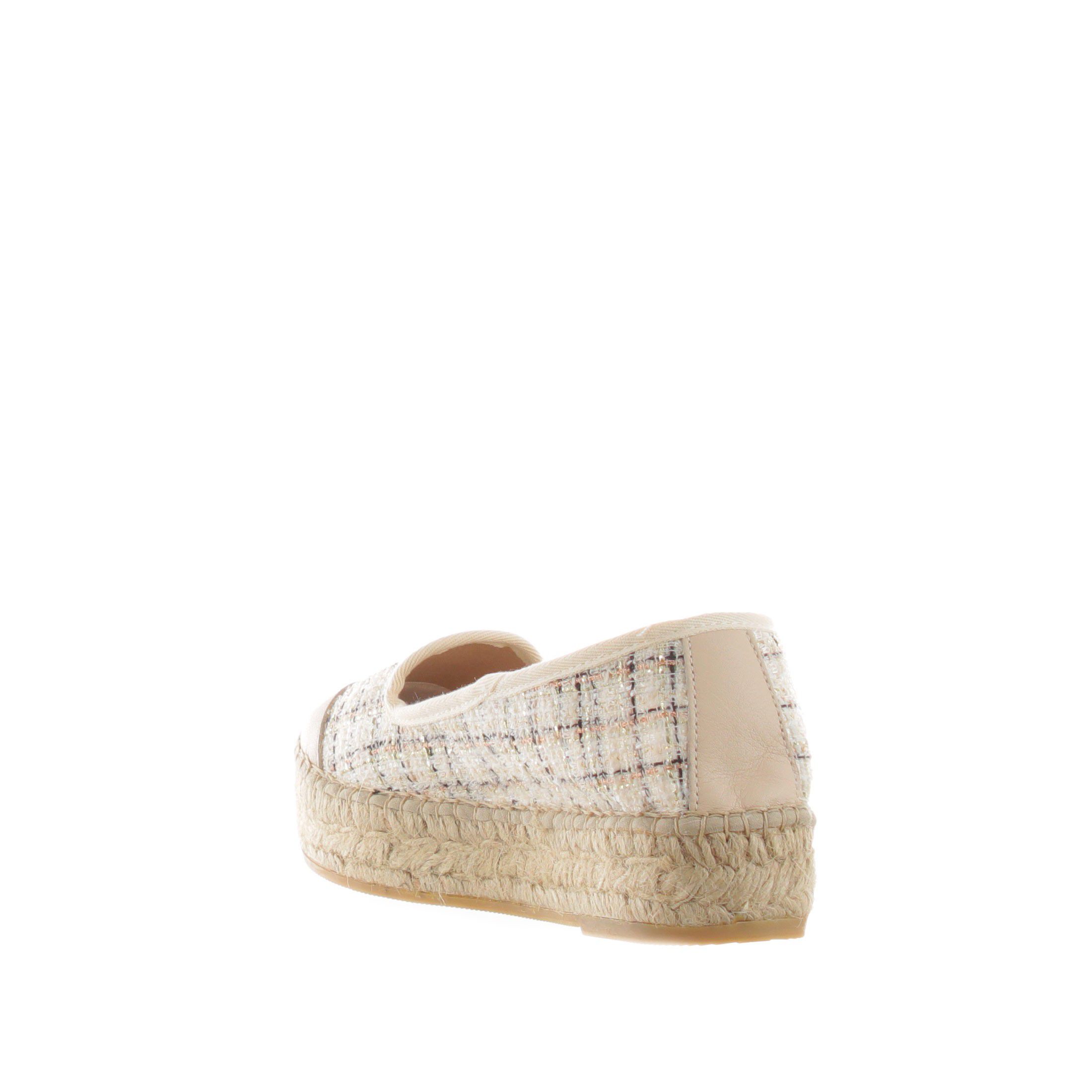 Vidorreta espadrillas loafer in tweed da donna