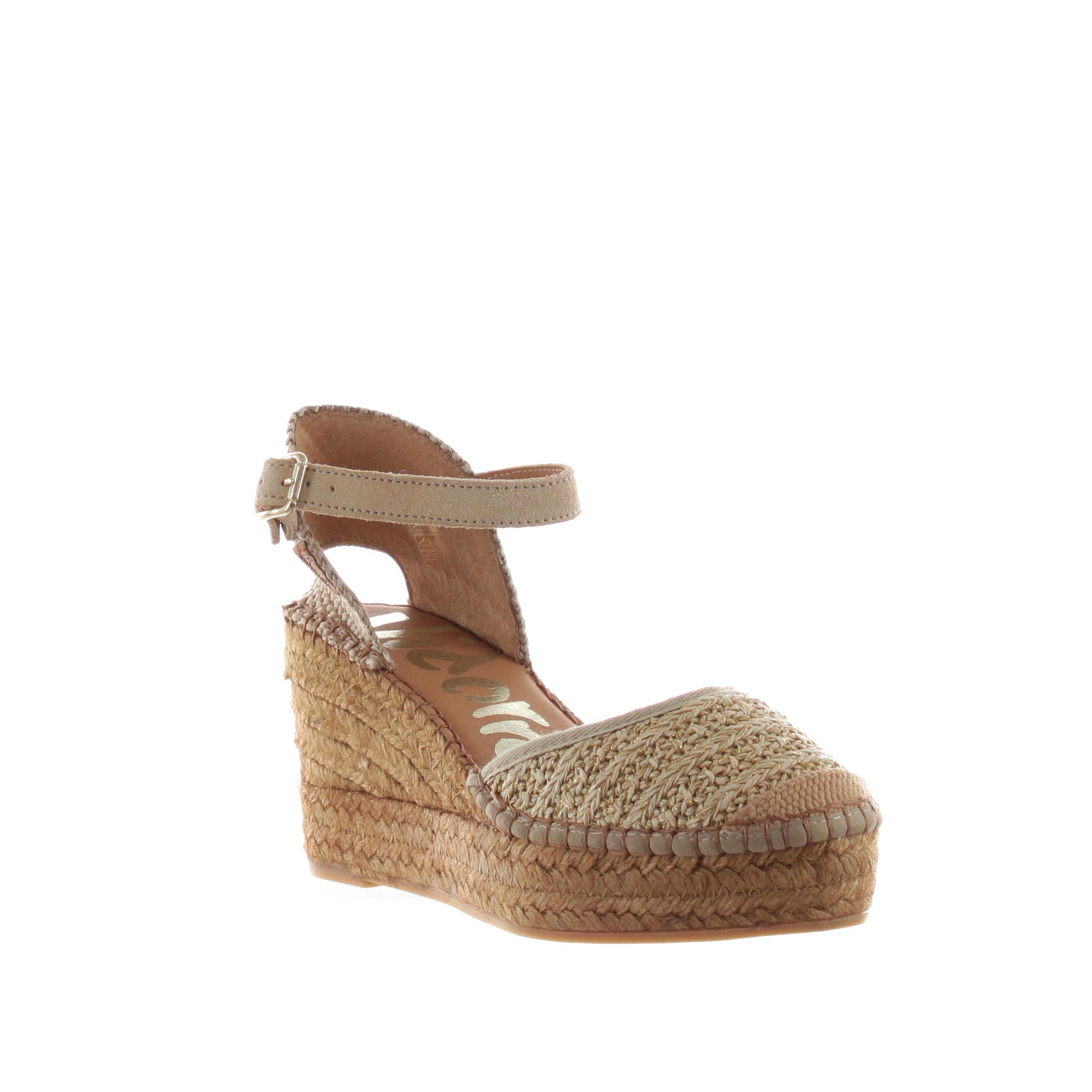 Vidorreta espadrillas sandalia in raffia da donna