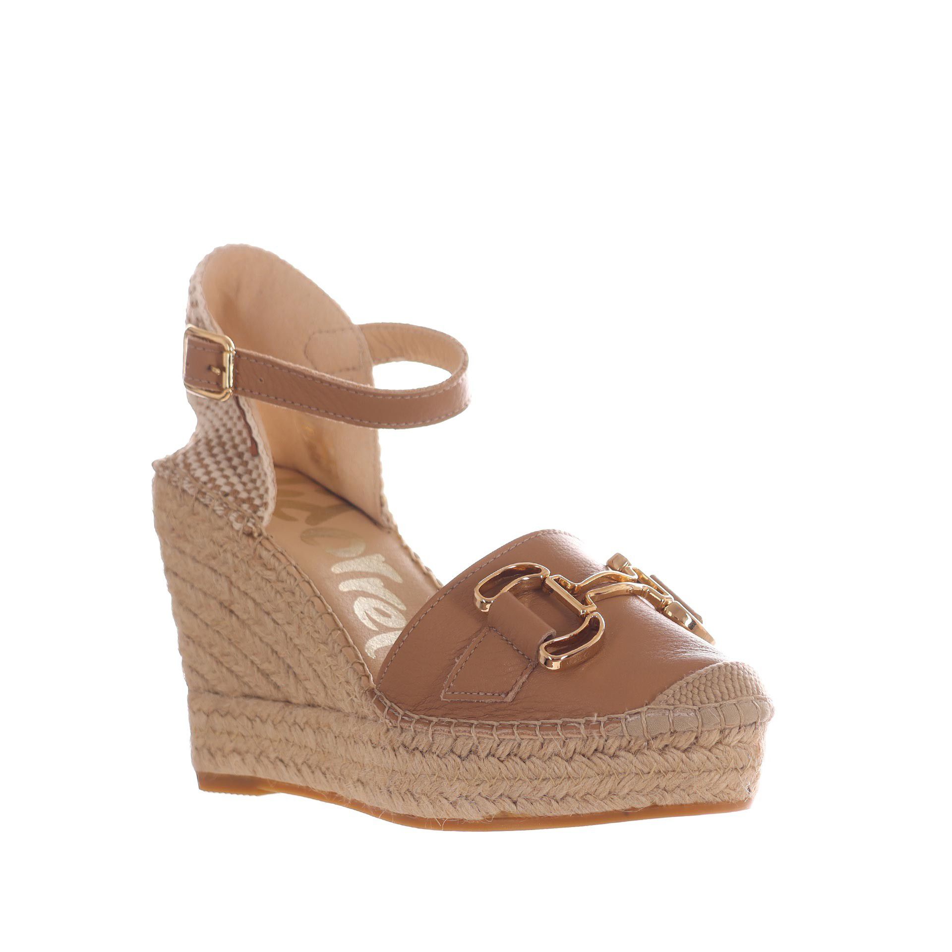 Vidorreta espadrillas valenciana in pelle da donna