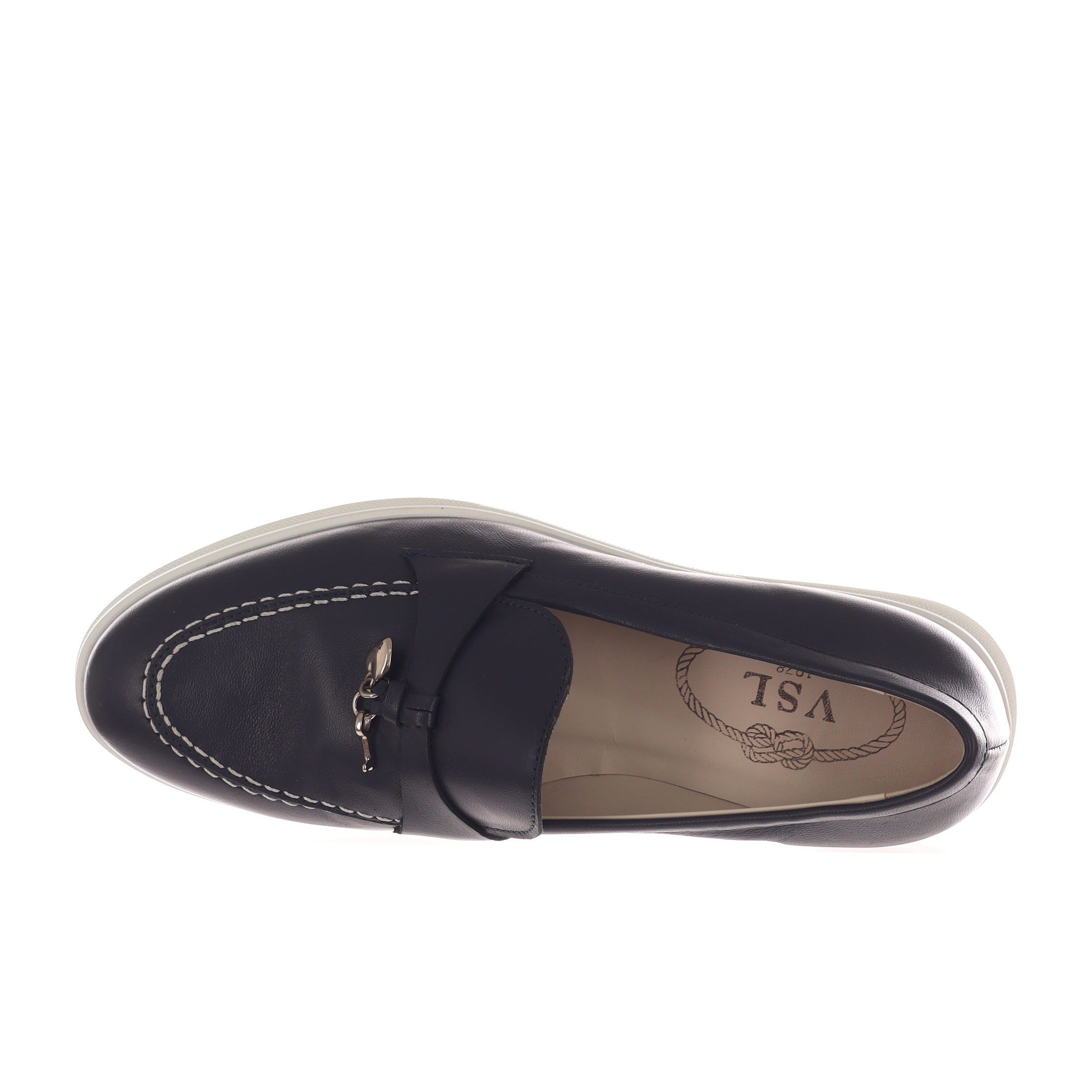 Vsl mocassino in pelle da donna