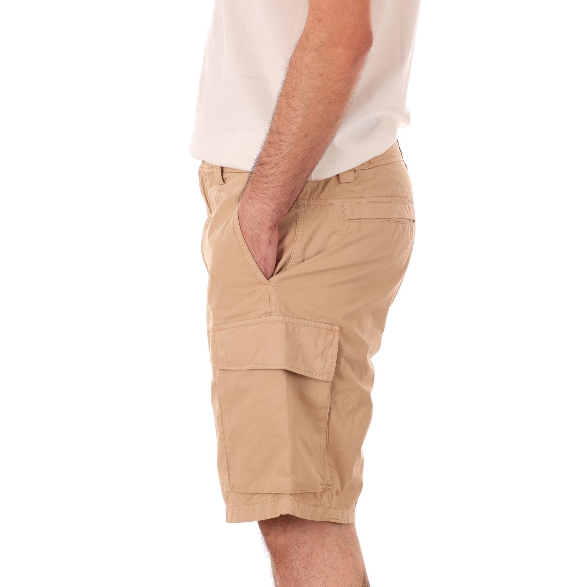 Woolrich classic cargo short in cotone da uomo