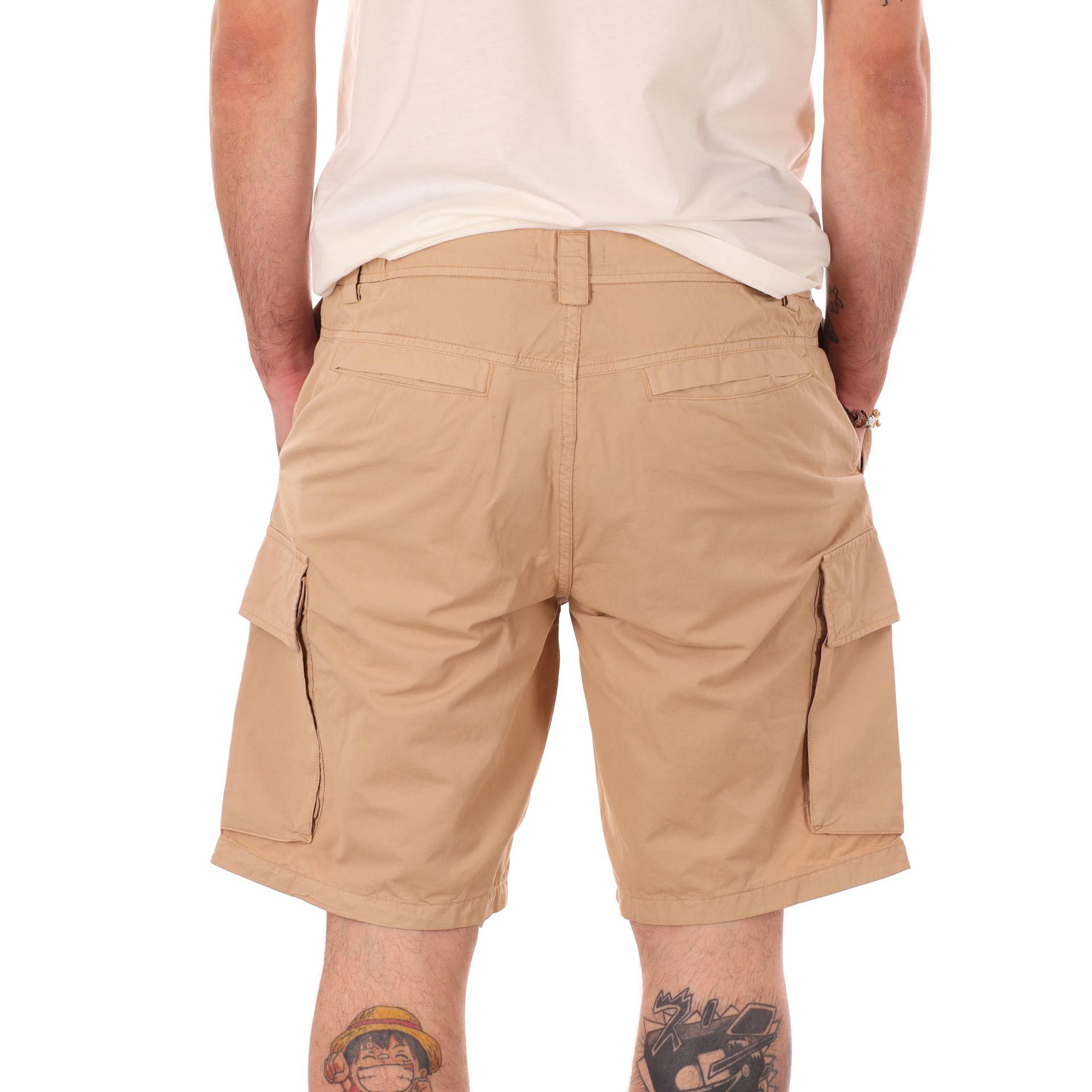 Woolrich classic cargo short in cotone da uomo
