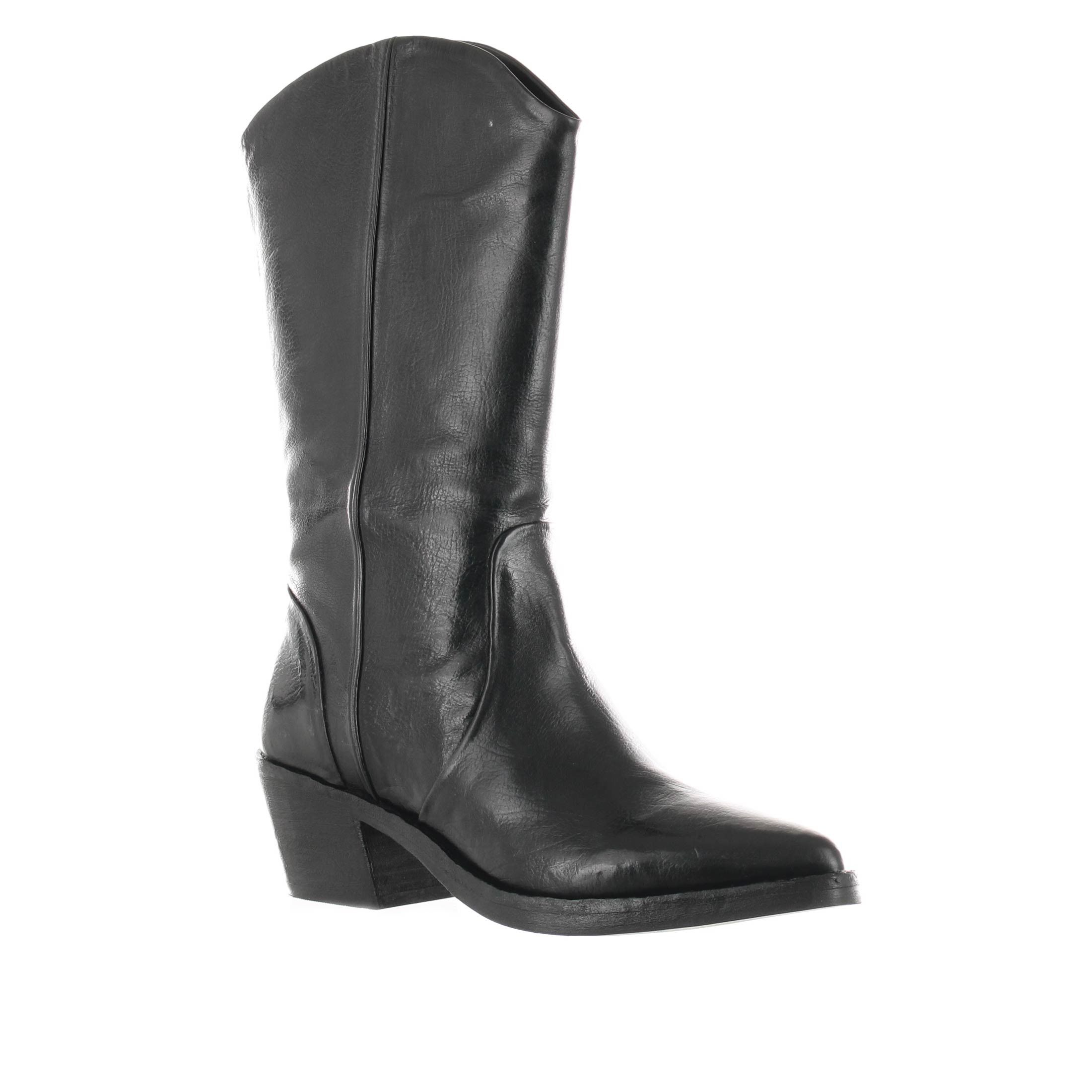 Zolfo stivaletto texano in pelle da donna