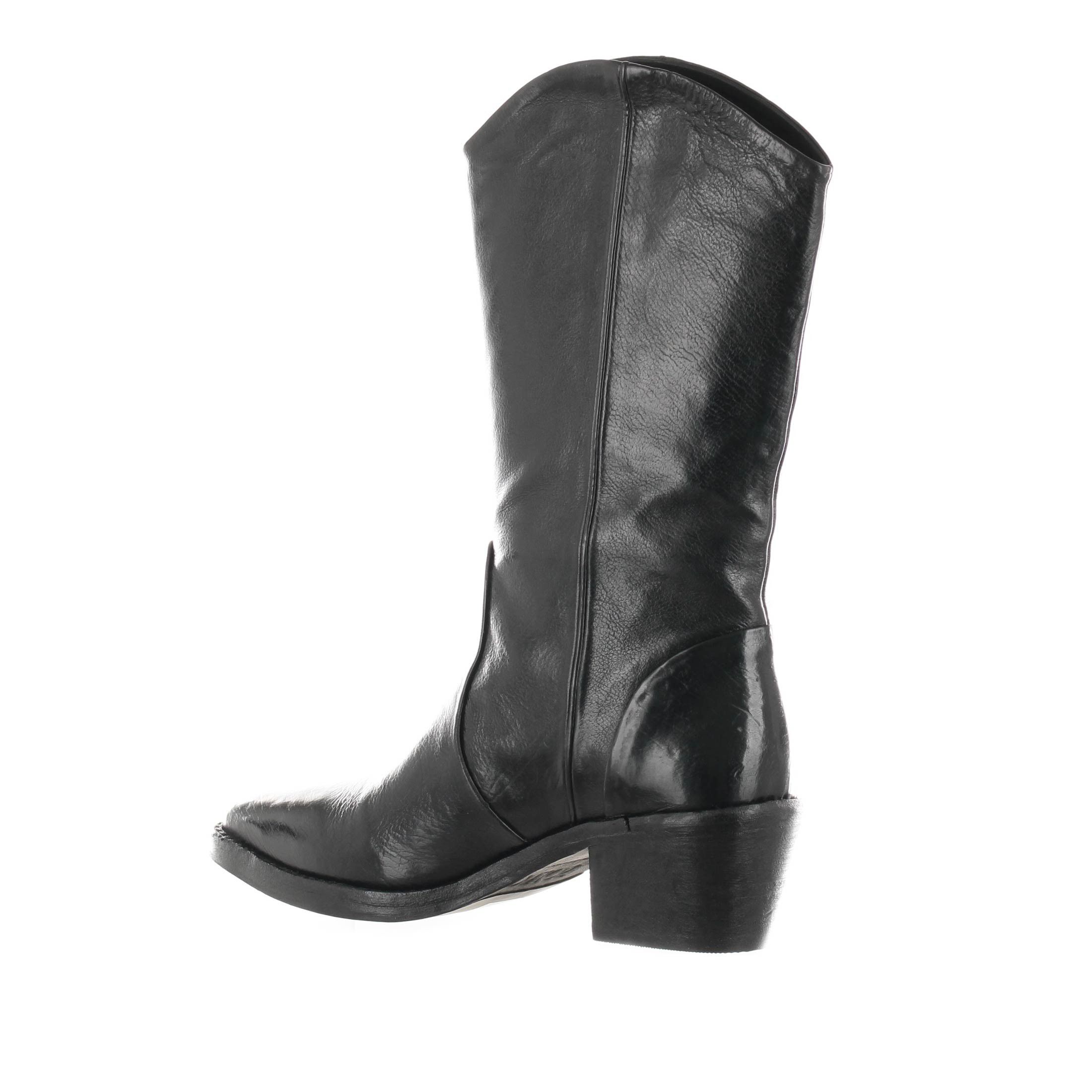 Zolfo stivaletto texano in pelle da donna