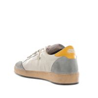 4b12 sneaker in pelle effetto vintage da uomo