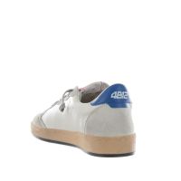 4b12 sneaker in pelle effetto vintage da uomo