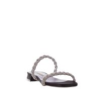 Albano ciabattina in raso con strass da donna