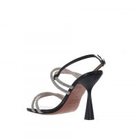 Albano sandalo in pelle con strass da donna