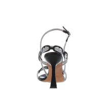 Albano sandalo in raso con strass da donna