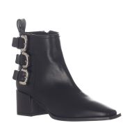Albano stivaletto in pelle con fibbie da donna