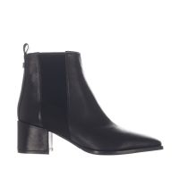 Albano stivaletto in pelle con inserti elastici da donna