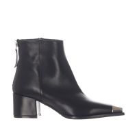 Albano stivaletto in pelle con punta in metallo da donna