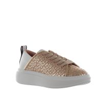 Alexander smith sneaker wembley in pelle metal intrecciata da donna