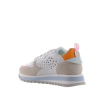 Apepazza sneaker in pelle con inserti traforati da donna