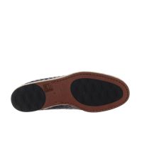 Barrett slip on in pelle intrecciata con fondo in corda da uomo