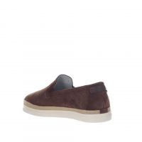 Barrett slip on in suede motivo intrecciato da uomo