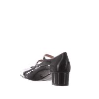 Bianca di ballerina mary jane in vernice da donna