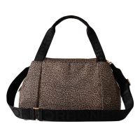 Borbonese bauletto medium in nylon op riciclato e pelle da donna