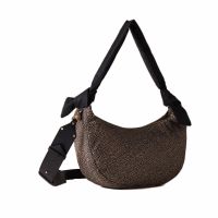 Borbonese hobo lover medium in tessuto riciclato op da donna