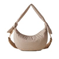 Borbonese hobo lover medium in tessuto riciclato op da donna